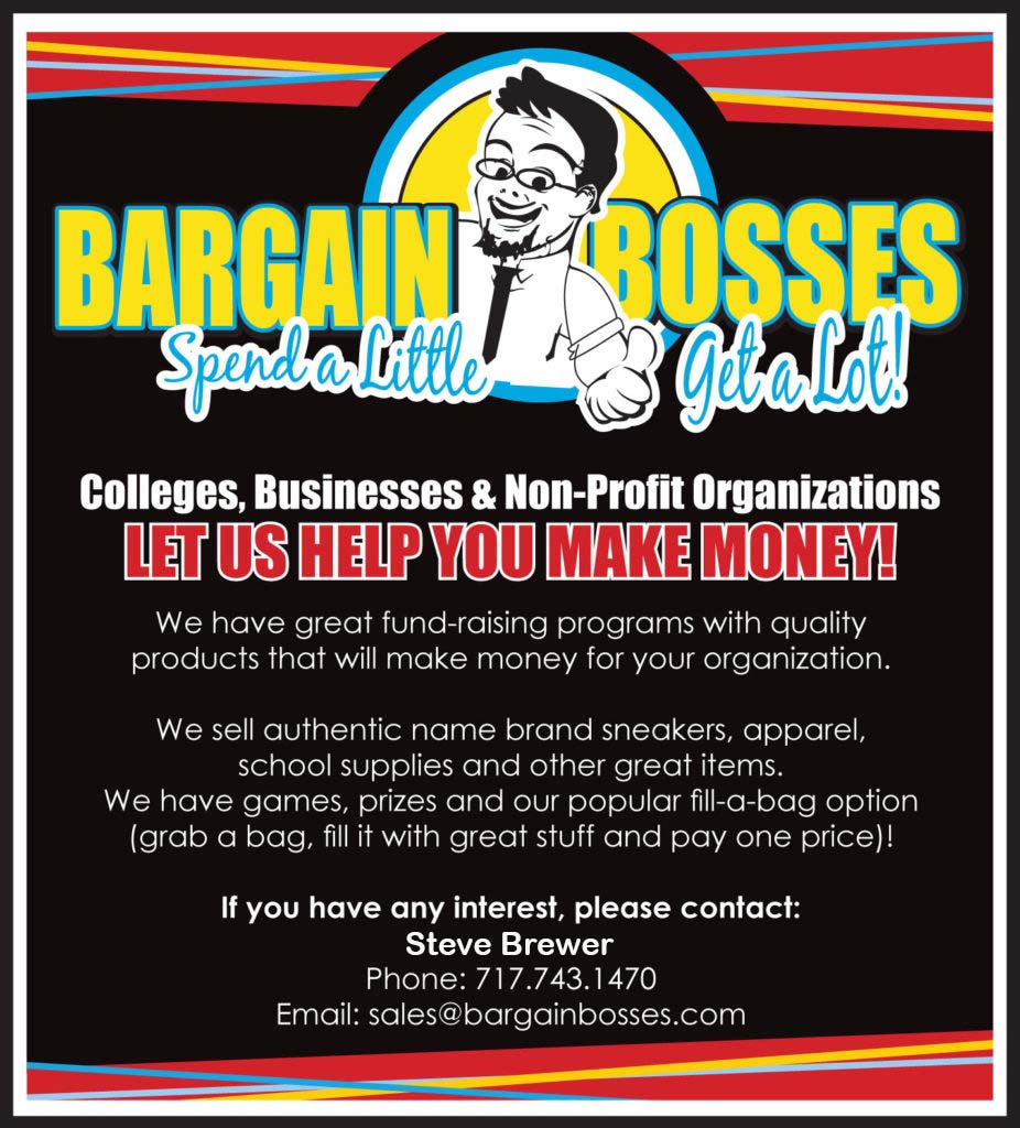 Bargain Boss Fundraiser Flyer